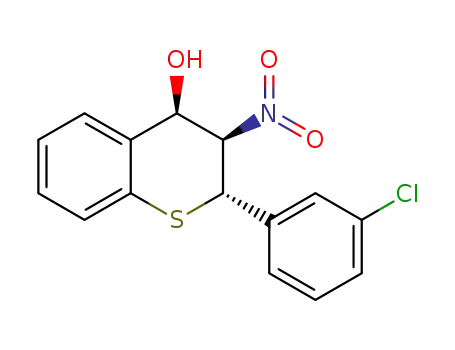(2R,3R,4S)-2-(3-chlorophenyl)-3-nitrothiochroman-4-ol