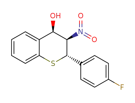 (2R,3R,4S)-2-(4-fluorophenyl)-3-nitrothiochroman-4-ol