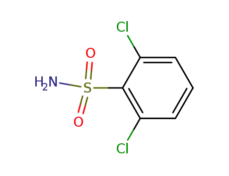 Molecular Structure of 10290-98-9 (2,6-DICHLOROBENZENESULFONAMIDE)