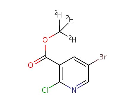 (2H3)methyl 5-bromo-2-chloropyridine-3-carboxylate