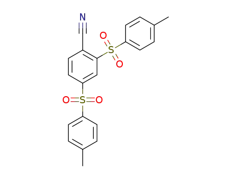 2,4-bis(toluene-4-sulfonyl)benzonitrile