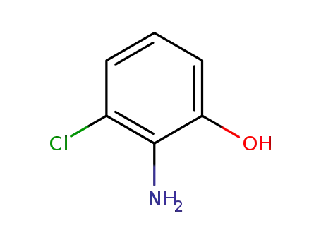 Molecular Structure of 56962-00-6 (2-amino-3-chlorophenol)