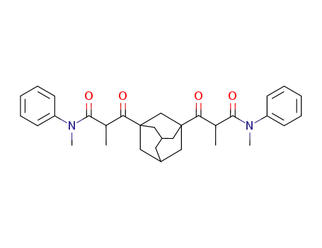 dl/meso-N,2-dimethyl-3-(3-{2-methyl-2[methyl(phenyl)carbamoyl]acetyl}adamantan-1-yl)-3-oxo-N-phenylpropanamide