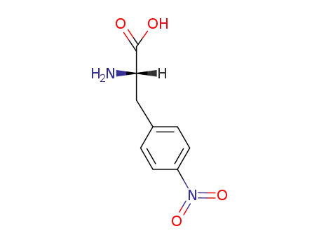 Molecular Structure of 949-99-5 (4-Nitro-3-phenyl-L-alanine)