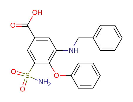 3-benzylamino-4-phenoxy-5-sulphamyl-benzoic acid