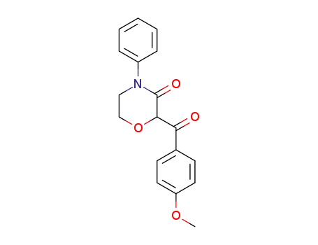 2-(4-methoxybenzoyl)-4-phenylmorpholin-3-one