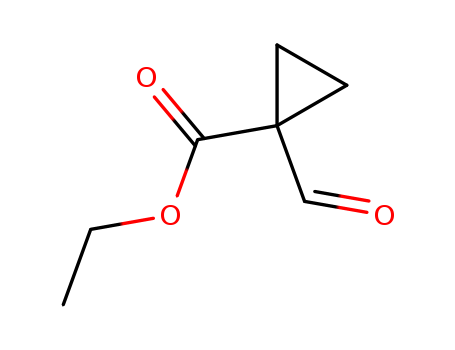 CYCLOPROPANECARBOXYLIC ACID, 1-FORMYL-, ETHYL ESTER