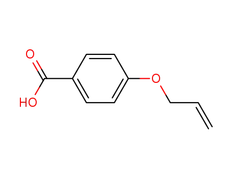 Molecular Structure of 27914-60-9 (4-(ALLYLOXY)BENZOIC ACID)