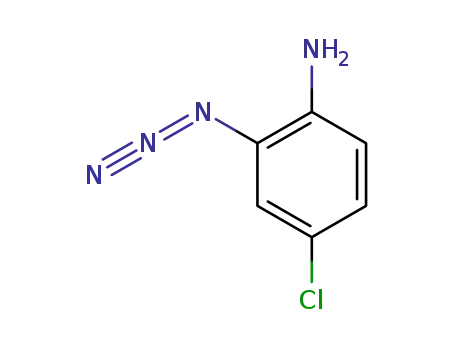 Molecular Structure of 17537-17-6 (Benzenamine, 2-azido-4-chloro-)