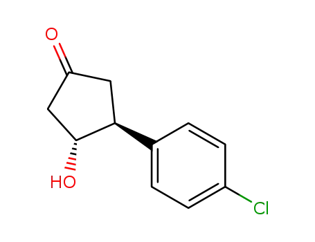 3-hydroxy-4-(4-chlorophenyl)cyclopentanone