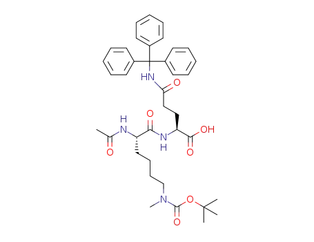 Ac-Lys(Me,Boc)-Gln(Trt)-OH