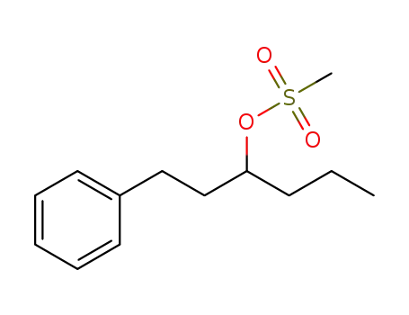 1-phenylhexan-3-yl methanesulfonate