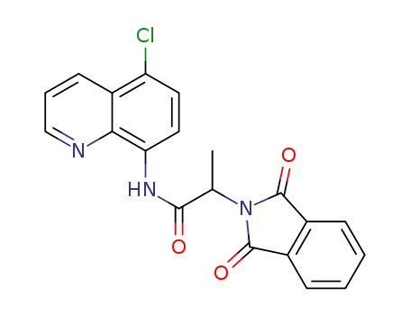 N-(5-chloroquinolin-8-yl)-2-(1,3-dioxoisoindolin-2-yl)propanamide