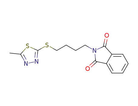 2-(4-((5-methyl-1, 3, 4-thiadiazol-2-yl)thio) butyl) isoindoline-1, 3-dione
