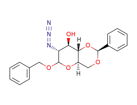 (2S,4aR,7R,8R,8aS)-7-azido-6-(benzyloxy)-2-phenylhexahydropyrano[3,2-d][1,3]dioxin-8-ol