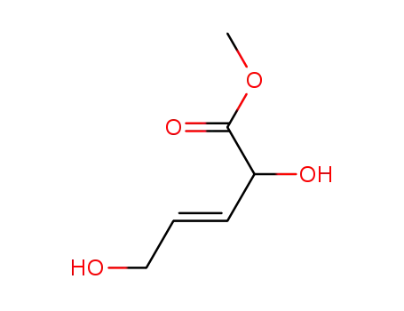 trans-2,5-dihydroxy-3-pentenoic acid methyl ester