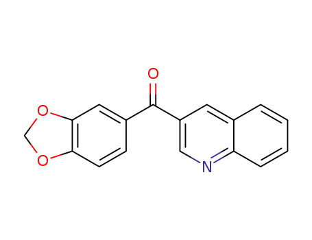 benzo[d][1,3]dioxol-5-yl(quinolin-3-yl)methanone