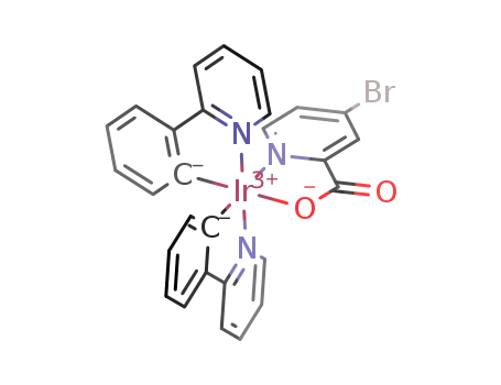 Ir(2-phenylpyridine)2(pyridine-2-carboxylate-Br)