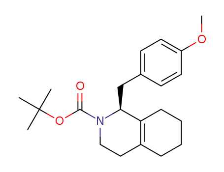 (S)-1-(4-methoxybenzyl)-3,4,5,6,7,8-hexahydro-1H-isoquinoline-2-carboxylic acid tert-butyl ester