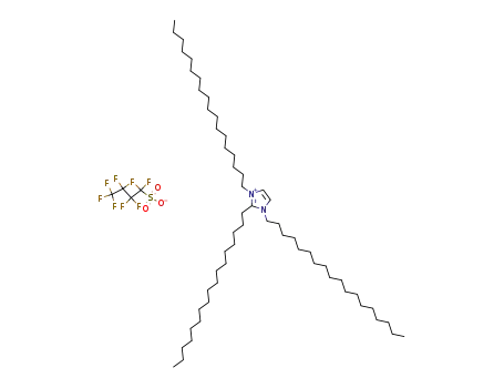 nonafluorobutanesulfonate 1,3-dioctadecyl-2-heptadecylimidazolium