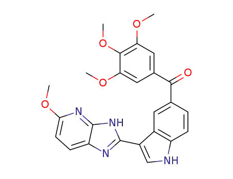 (3-(5-cethoxy-3H-imidazo[4,5-b]pyridin-2-yl)-1H-indol-5-yl)(3,4,5-trimethoxyphenyl)methanone
