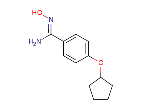 (Z)-4-(cyclopentyloxy)-N’-hydroxybenzimidamide