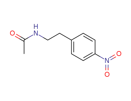 Molecular Structure of 6270-07-1 (N-ACETYL-2-(4-NITROPHENYL)ETHYLAMINE)
