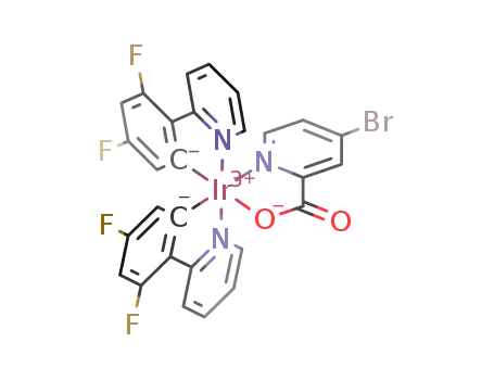 Ir(2-(2,4-difluorophenyl)pyridine)2(pyridine-2-carboxylate-4-Br)