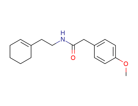 N-[2-(1-cyclohexen-1-yl)ethyl]-2-(4-methoxyphenyl)acetamide