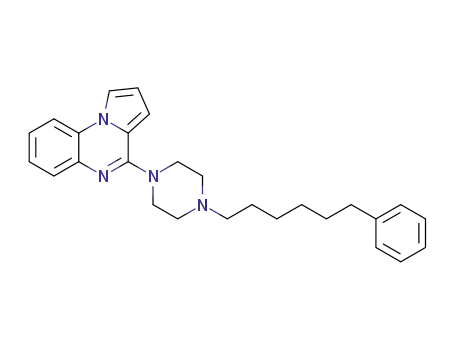 4-(4-(6-phenylhexyl)piperazin-1-yl)pyrrolo[1,2-a]quinoxaline