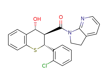 ((2R,3S,4R)-2-(2-chlorophenyl)-4-hydroxythiochroman-3-yl)(2,3-dihydro-1H-pyrrolo[2,3-b]pyridin-1-yl)methanone