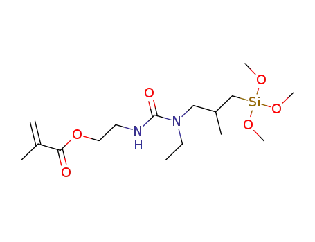 7-ethyl-3,3-dimethoxy-5-methyl-8-oxo-2-oxa-7,9-diaza-3-silaundecan-11-yl methacrylate