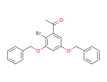 2-Bromo-3,5-Bisphenylmethoxyacetophenone
