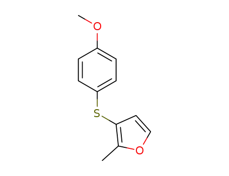 3-((4-methoxyphenyl)thio)-2-methylfuran