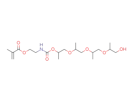 16-hydroxy-6,9,12,15-tetramethyl- 4-oxo-5,8,11,14-tetraoxa-3-azahexadecyl methacrylate