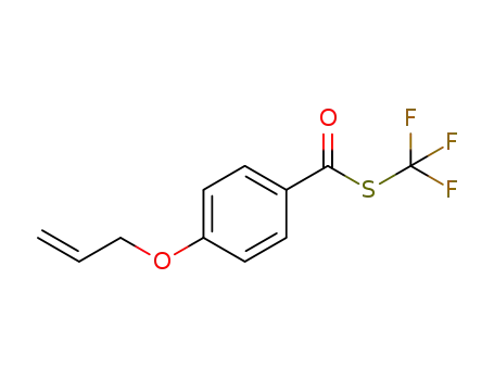 S-(trifluoromethyl) 4-(allyloxy)benzothioate