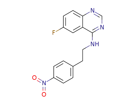 6-fluoro-N-(4-nitrophenethyl)quinazolin-4-amine