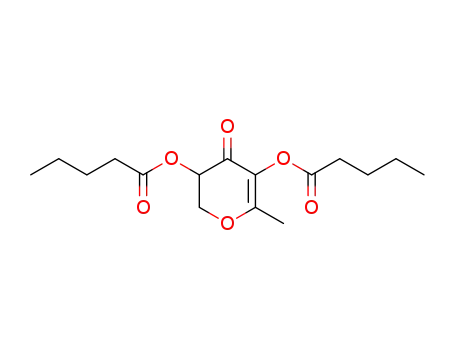 2,3-dihydro-3,5-dipentanoyloxy-6-methyl-4H-pyran-4-one