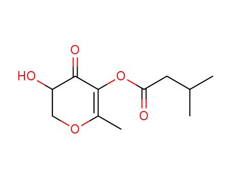 2,3-dihydro-3-hydroxy-5-isovaleryloxy-6-methyl-4H-pyran-4-one