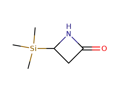 4-Trimethylsilylazetidin-2-one