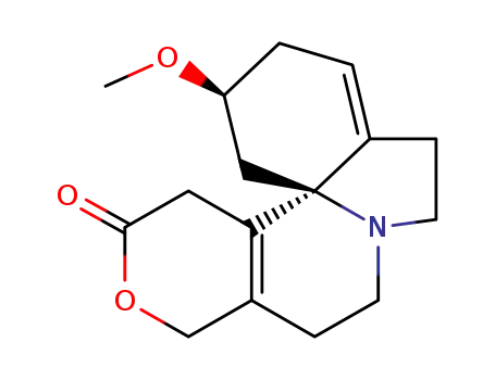1H,12H-Benzo[i]pyrano[3,4-g]indolizin-12-one,2,3,5,6,8,9,10,13-octahydro-2-methoxy-, (2S,13bS)- cas  23255-54-1