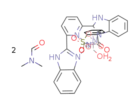 [Mn(NO3)(saccharinate)(H2O)(2,6-bis(2-benzimidazolyl)pyridine)]*2DMF