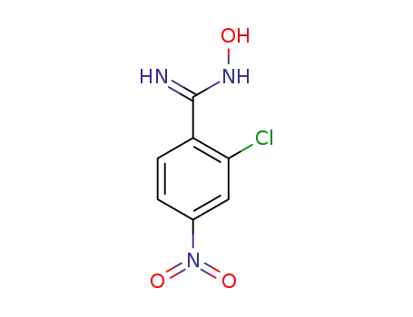 2-chloro-N'-hydroxy-4-nitrobenzene-1-carboximidamide