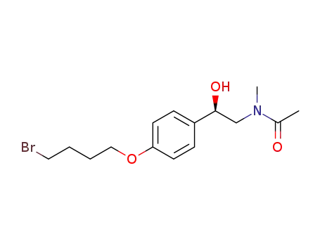 (R)-N-(2-(4-(4-bromobutoxy)phenyl)-2-hydroxyethyl)-N-methylacetamide