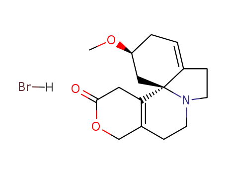 1H,12H-Pyrano[4',3':3,4]pyrido[2,1-i]indol-12-one,2,3,5,6,8,9,10,13-octahydro-2-methoxy-, hydrobromide (1:1), (2S,13bS)-