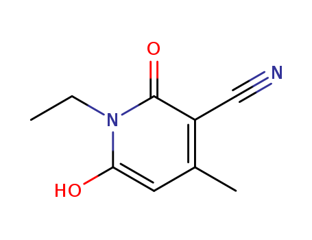 1-Ethyl-6-hydroxy-4-methyl-2-oxo-1,2-dihydropyridine-3-carbonitrile(28141-13-1)