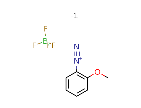 Benzenediazonium, 2-methoxy-, tetrafluoroborate(1-)