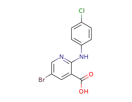 5-Bromo-2-(4-chloro-phenylamino)-nicotinic acid