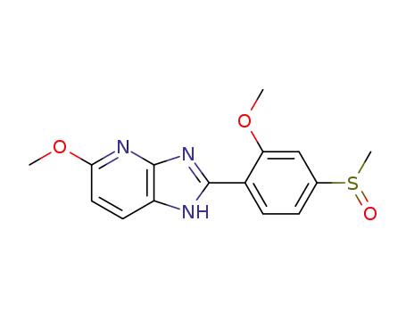 2-(4-Methanesulfinyl-2-methoxy-phenyl)-5-methoxy-1H-imidazo[4,5-b]pyridine