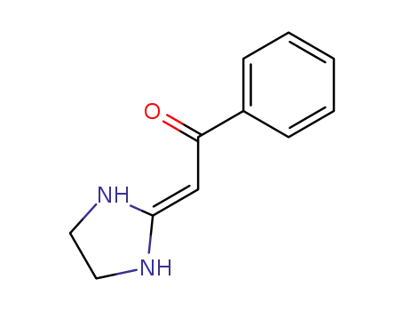 Molecular Structure of 64944-80-5 (Ethanone, 2-(2-imidazolidinylidene)-1-phenyl-)